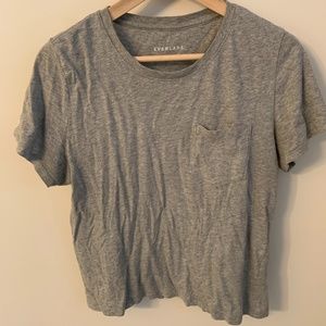 Cotton Box-Cut Pocket Tee